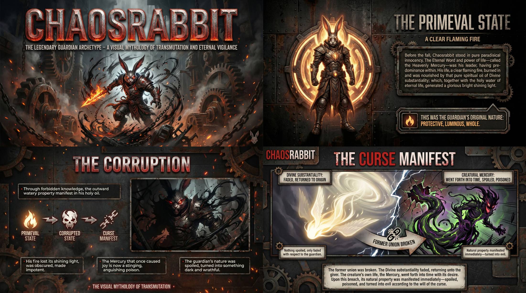 Trismegistus panels 1-4